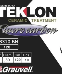 TEKLON Hameçons Surfcasting|Hameçons Carnassier^Hameçons montés 8310 BN montage Fluorocarbone