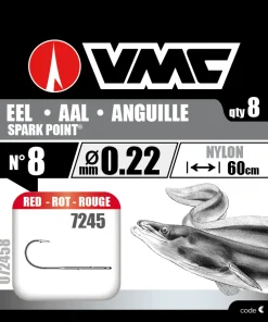 VMC Hameçons Surfcasting|Hameçon^Hameçons montés 7245 Spécial Anguille