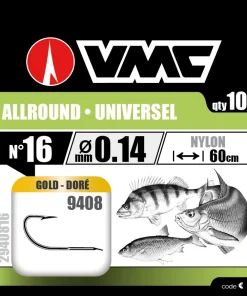 VMC Hameçons Surfcasting|Hameçon^Hameçons montés 9408G Allround Universel