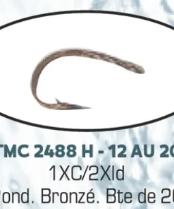 TIEMCO Hameçon Mouche^Hameçons mouche TMC 2488H