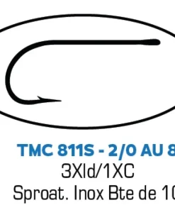 TIEMCO Hameçons mouche TMC 811S