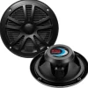 BOSS MARINE Enceintes Marine^Haut-Parleurs MR-6 Noir