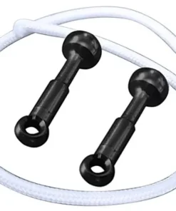 EPSEALON Accessoires Pour Ligature^Insert Alu noir pour montage sandows à ligaturés