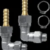 LECOMBLE&SCHMITT Jeu de raccords coudés - tuyau souple - pompe - 1/8 BSPP - Ø6mm Lecomble et Schmidt