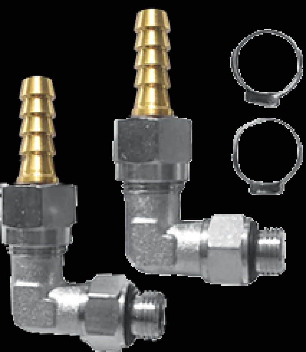 LECOMBLE&SCHMITT Jeu de raccords coudés - tuyau souple - pompe - 1/8 BSPP - Ø6mm Lecomble et Schmidt
