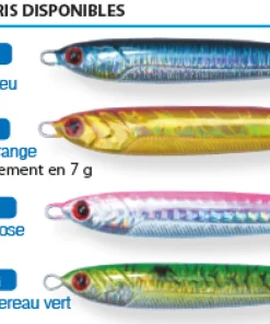 FLASHMER Leurre Jigging|Jigs^Jig Metal Spot 60 g 87 mm