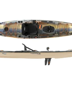 PELICAN SPORT Kayak De Peche À Pédale|Kayak De Pêche Rigide Et Pack^Kayak de pêche Pelican The Catch 130 Hydrive II