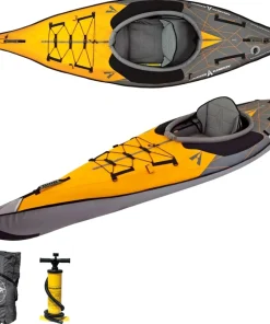 ADVANCED ELEMENTS Kayak Gonflable Et Pack^Kayak Gonflable Advanced Frame Elite Orange/Gris