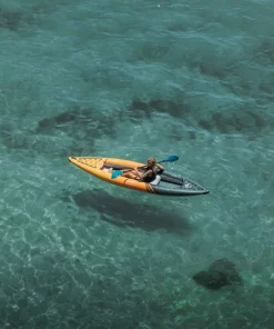 AQUAGLIDE Kayak Dropstitch^Kayak gonflable Deschutes 130