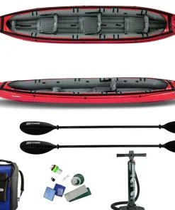 GUMOTEX Kayak Gonflable Et Pack^Kayak gonflable Seawave K-Mer