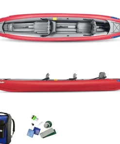 GUMOTEX Kayak Gonflable Et Pack^Kayak gonflable Solar 019 Rouge | 3 places