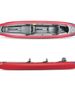 GUMOTEX Kayak Gonflable Et Pack^Kayak gonflable Solar 019 Rouge | 3 places