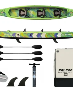ROCKSIDE Kayak Dropstitch^Kayak gonflable Falcon 480 3P