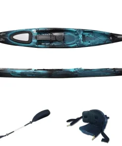 RTM FISHING Kayak De Pêche Rigide Et Pack^Kayak RTM Rytmo pêche  Standard| Steel