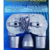 VDM Anodes^Kit Anode pour Mercury Bravo III 2004 et après