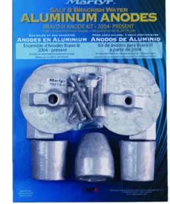 VDM Anodes^Kit Anode pour Mercury Bravo III 2004 et après
