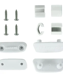 LEADERFINS Accessoire Palme^Kit de montage Blanc pour chaussons Forza