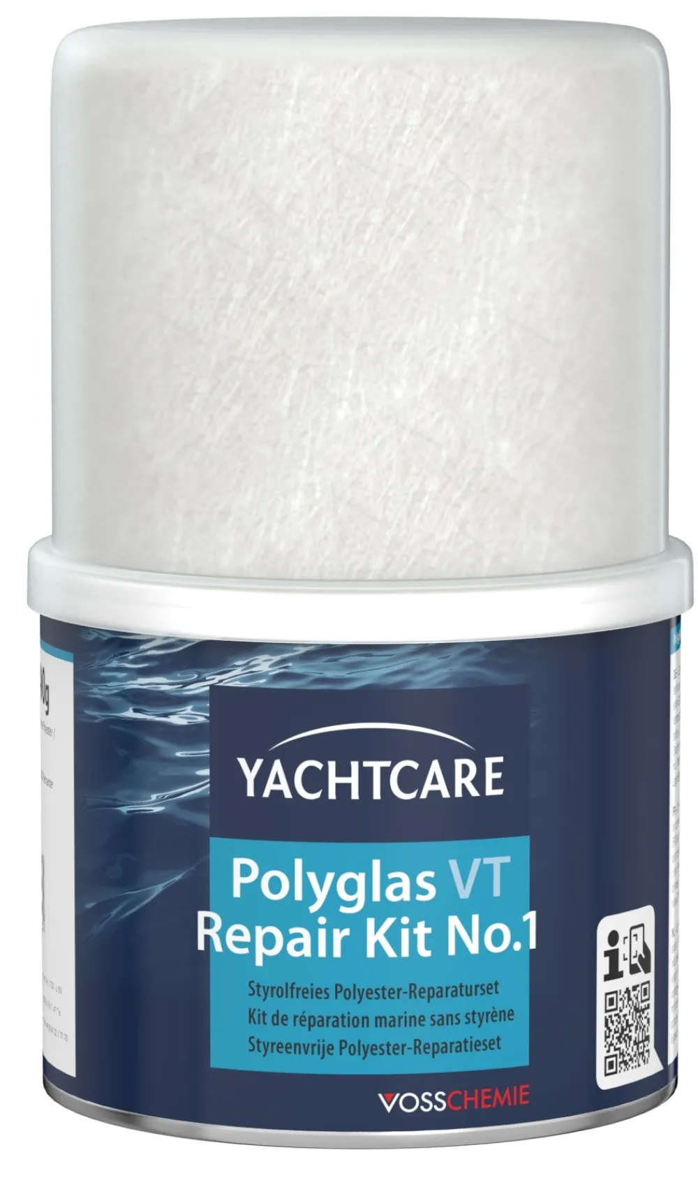 YACHTCARE Kit de réparation marine polyester