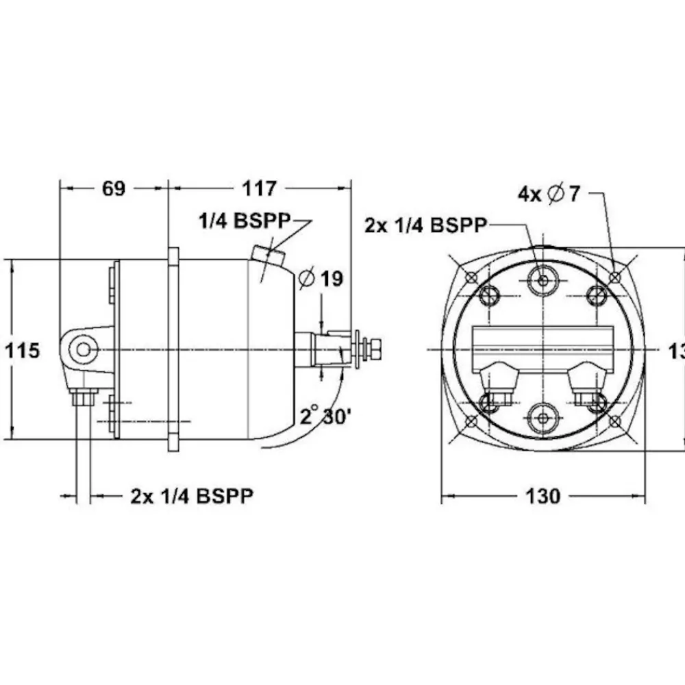 LECOMBLE&SCHMITT Kit direction hydraulique Lecomble et Schmitt LS 3500 PRO
