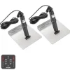 LECTROTAB Flaps^Kit flaps Lectrolab 305X460 mm pelles Inox avec commutateur LED 12V