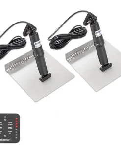 LECTROTAB Flaps^Kit flaps Lectrolab 305X460 mm pelles Inox avec commutateur LED 12V