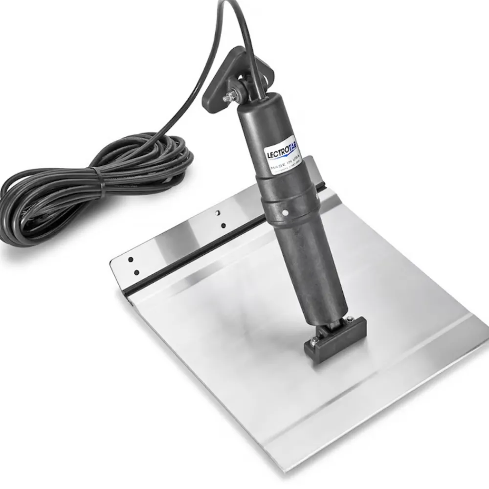 LECTROTAB Flaps^Kit flaps Lectrolab 230X460 mm pelles Aluminium avec commutateur LED 12V