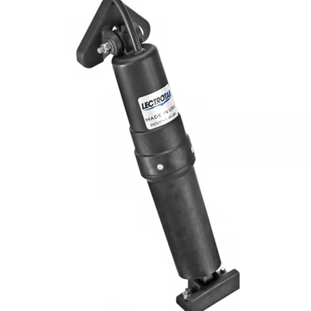 LECTROTAB Flaps^Kit flaps Lectrolab 230X460 mm pelles Aluminium avec commutateur LED 12V
