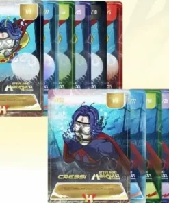 CRESSI-SUB Kit MT Cressi Hiroquest combo X Steve Aoki - Bleu Spectra silver Lenses