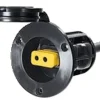 CANNON Treuils Downrigger|Treuils De Pêche & Enrouleurs De Lignes^Kit passe coque permanent pour prise de treuil électrique - Noir