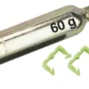 PLASTIMO Gilet De Sauvetage^Kit recharge 60g CO2 + Cartouche de sel + clips