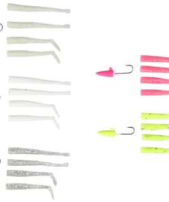 SAVAGE GEAR Leurre Bar|Leurre Souple^Kit Mini Sandeel 25 pièces