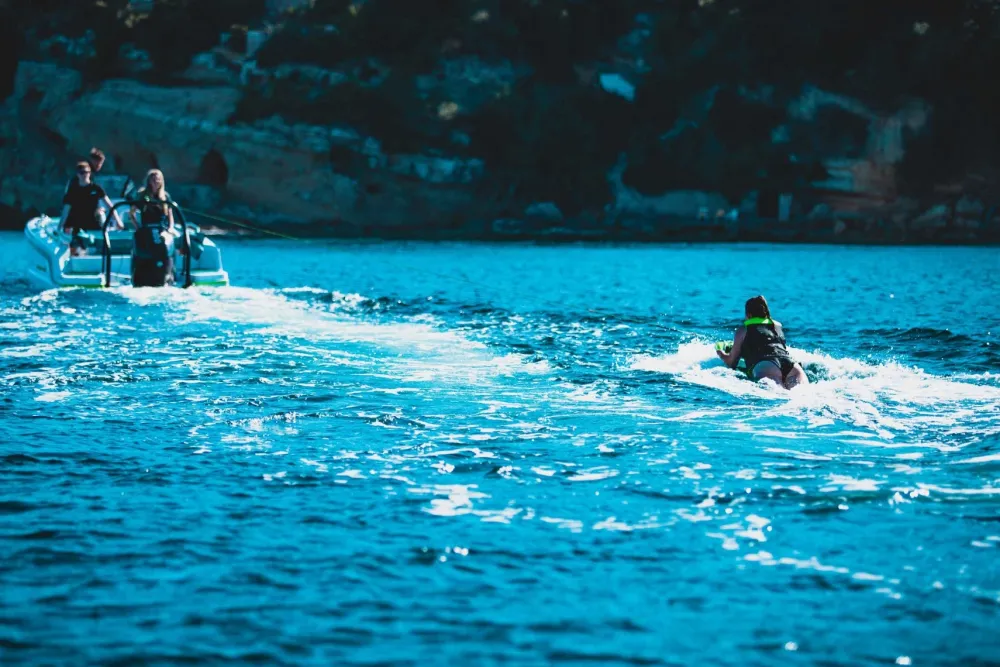 JOBE Kneeboard Slash Vert citron