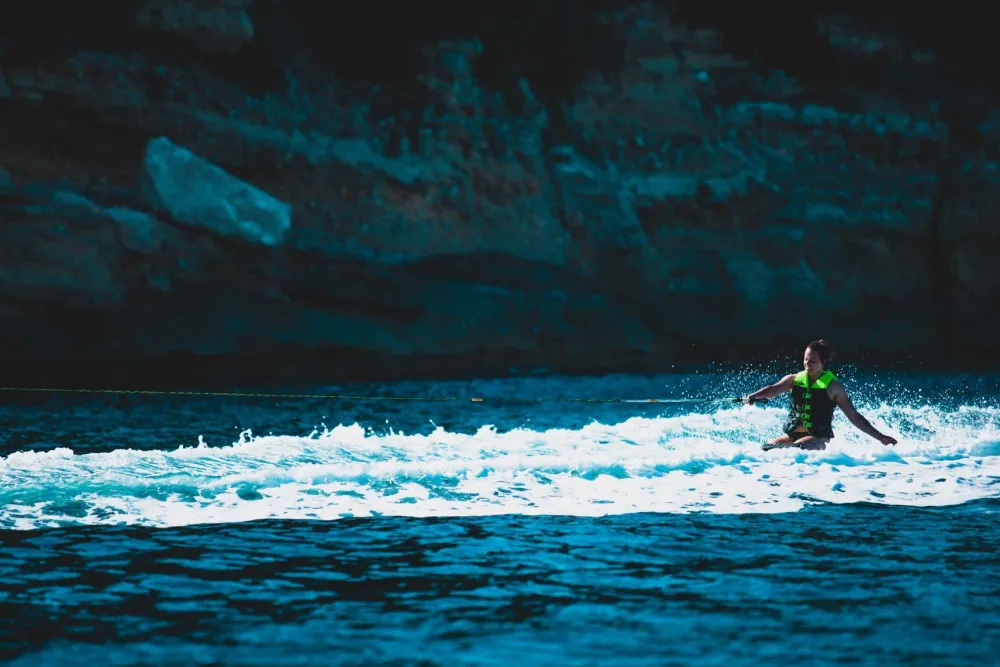 JOBE Kneeboard Slash Vert citron