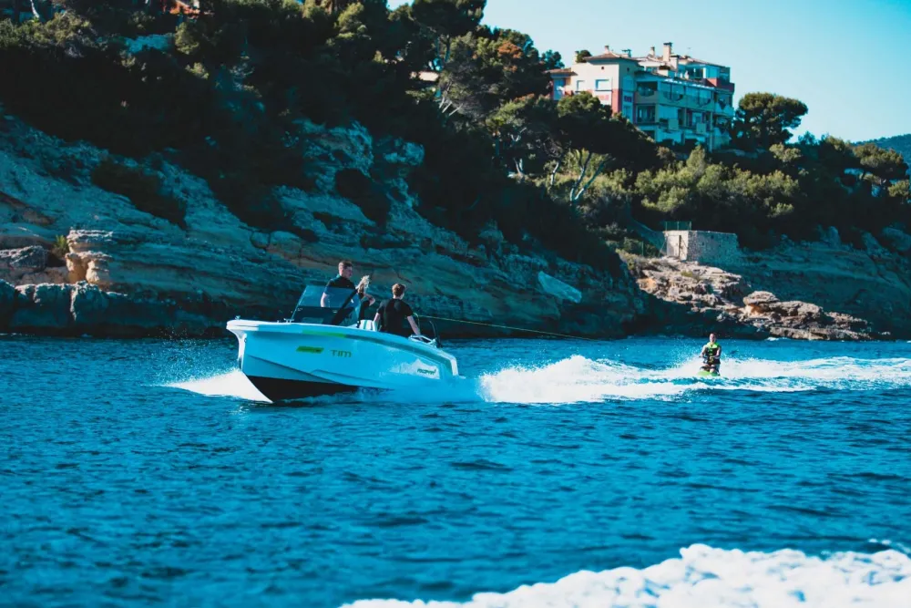 JOBE Kneeboard Slash Vert citron