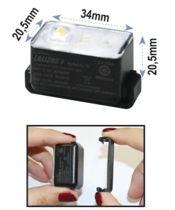 LALIZAS Lampe flash Safelite IV pour gilet et brassière de sauvetage