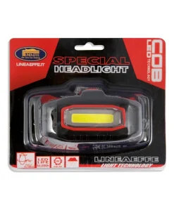 LINEAEFFE Lampe Frontale 3W Cob Led Rossa