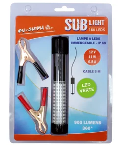 FU-SHIMA Lampe Sub-light led verte 17 cm