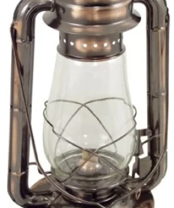 DéCOMARINE Lampe tempête bronze vieilli vernie grand modele