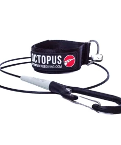 OCTOPUS FREEDIVING Accessoire Apnée^Lanyard Compétition Noir 100 cm
