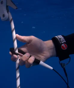 OCTOPUS FREEDIVING Accessoire Apnée^Lanyard Compétition Noir 100 cm