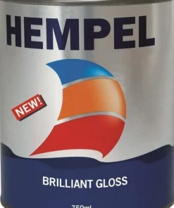 HEMPEL Laque Marine^Laque Brillant Gloss - radiant red - 0,75 l