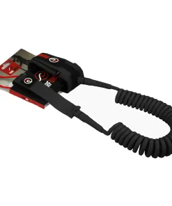 SURF UNITED Leash Paddle^Leash paddle renforcé Premium universel 10.0 Noir