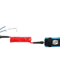 SNIPER Leash Biceps Deluxe + Plug | Rouge / Bleu | S/M