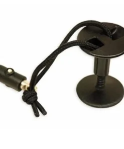 SNIPER Leash Biceps Deluxe + Plug | Rouge / Bleu | S/M