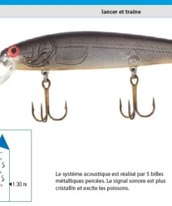 BOMBERLURES Leurre Brochet|Leurres^Leurre Bomber Long A 11 cm
