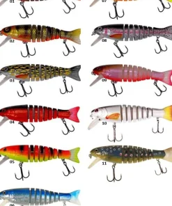 DAM Leurre Brochet|Leurres^Leurre flottant articulé Effzett Viper - 195mm - 92gr