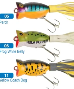 FLASHMER Leurre Hula Popper 44 mm| Leurres|Leurres Carnassier