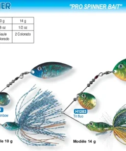 FLASHMER Leurres|Leurres Carnassier^Leurre Pro Spinner Bait 10 g