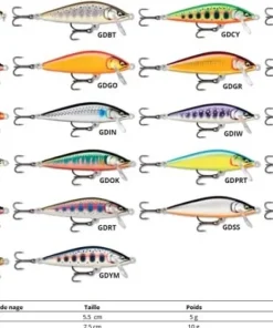 RAPALA Leurre Perche|Tous Les Produits^Leurre Countdown Elite