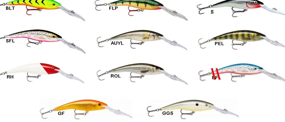 RAPALA Leurre Deep Tail Dancer 11 cm 22 gr